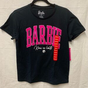 Barbie Know No Limits Women's Juniors Black XS Shirt {ch}